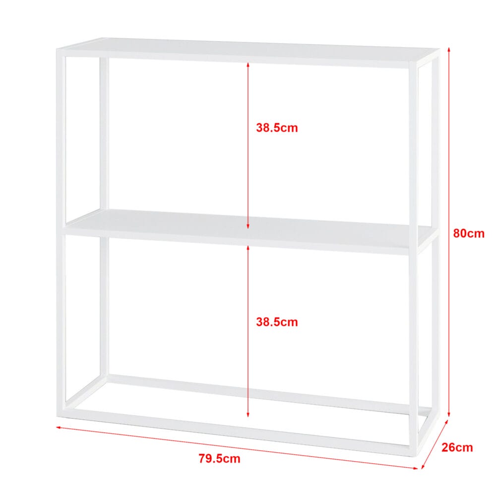 Konsolentisch Strömstad 80x79.5x26cm Weiss matt