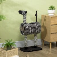 Kratzbaum Katzenbaum Kletterbaum Zebra 93cm