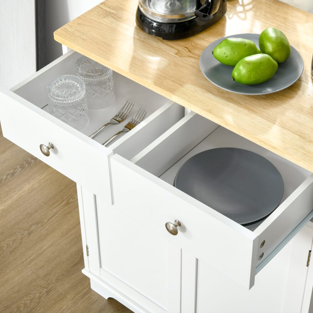Küchenschrank Sideboard mit 2 Schubladen 68 x 403 x 85 cm