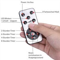 LED Laser Projektor Weihnachtsmotive mit Fernbedienung