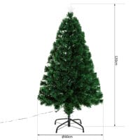 LED Weihnachtsbaum Lichtfaser 120cm