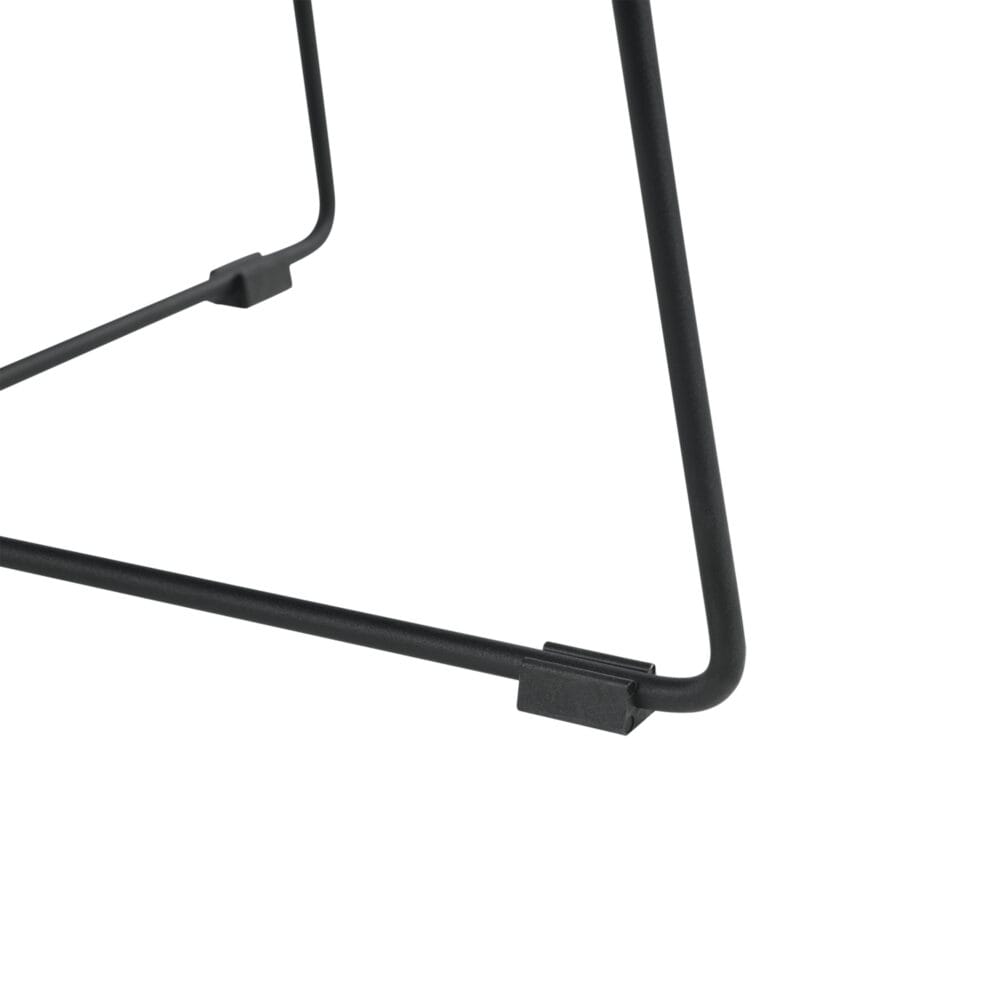 Couchtisch Nelson Ø 60 cm Polster Grau/Schwarz