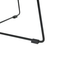 Couchtisch Nelson Ø 60 cm Polster Grau/Schwarz