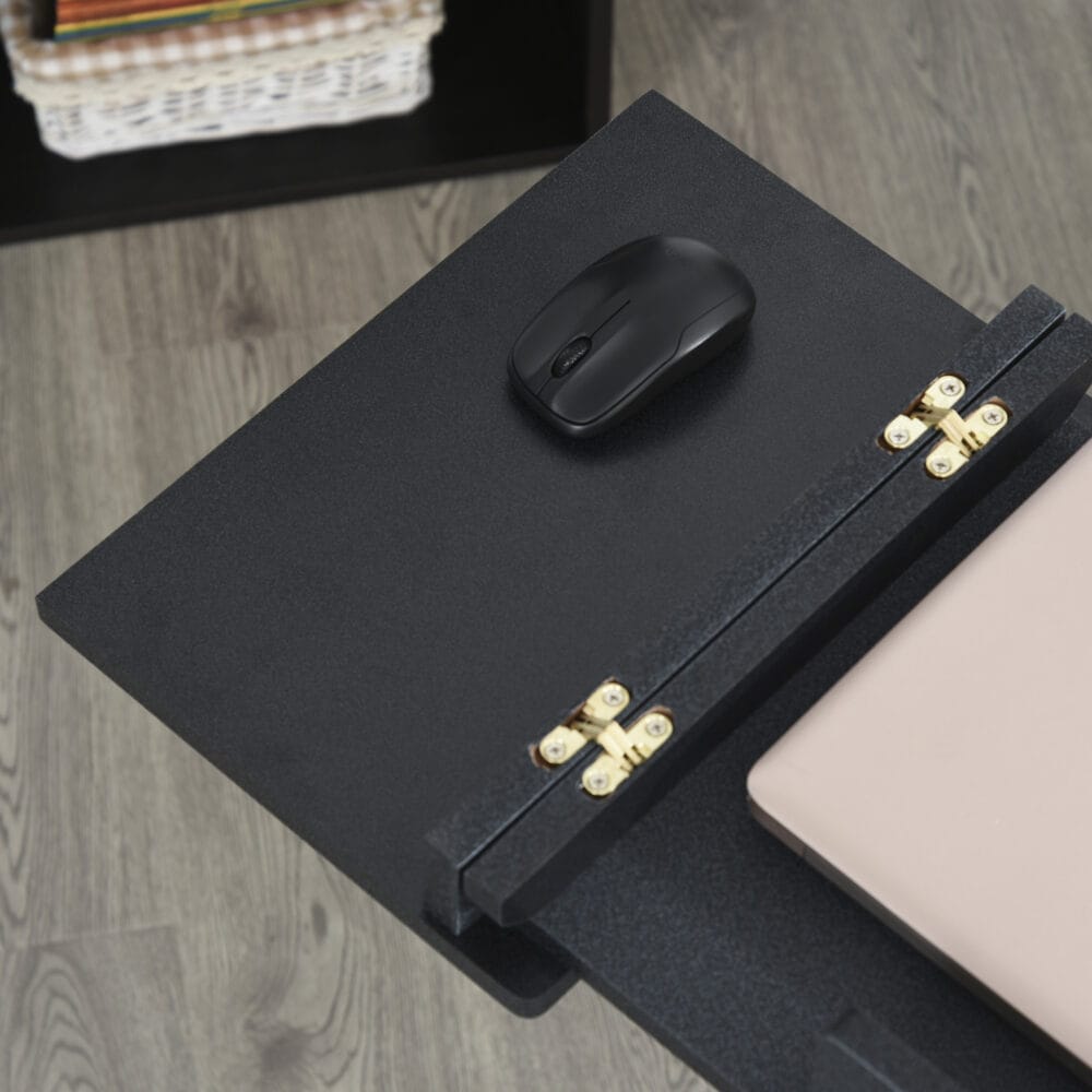 Laptoptisch Laptop Ständer Notebooktisch mit Rollen höhenverstellbar klappbar
