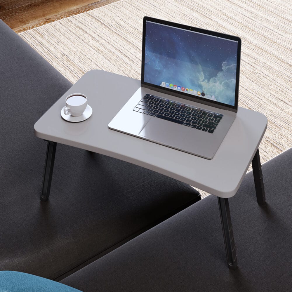 Laptoptisch Holbæk 24x59x35cm Grau