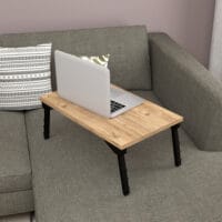 Laptoptisch Vadsø 23.5x60x35.5cm Eiche