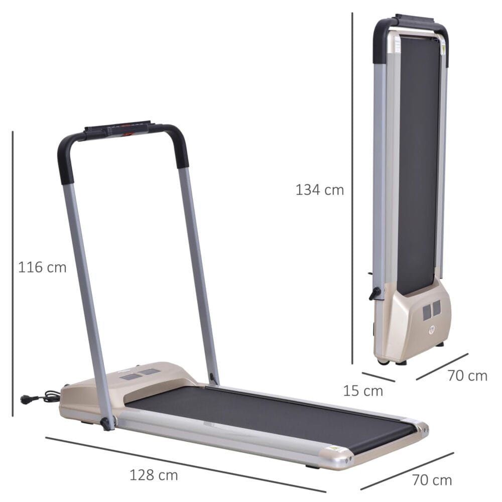 Laufband mit LCD Display faltbar 1-10km/h