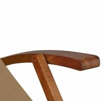 Liegestuhl Deckchair Akazienholz Campingstuhl Dune