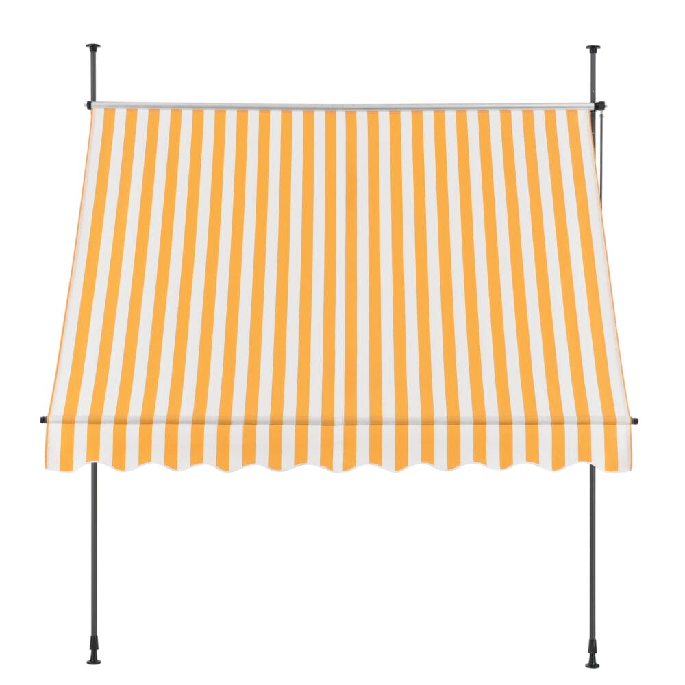 Klemmmarkise 150x120x200-300cm ohne Bohren