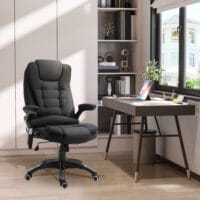 Massage Bürostuhl ergonomischer Bürostuhl Schwarz