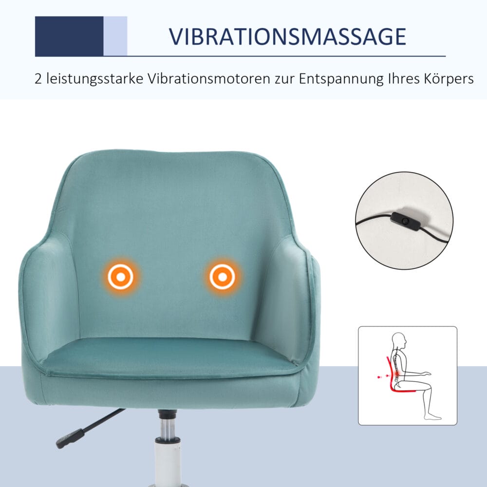 Massage Bürostuhl mit Vibrationsfunktion