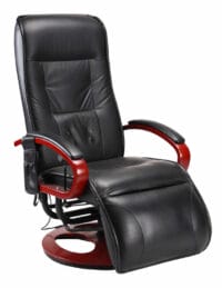 Massagesessel ARLES II ~ Leder schwarz