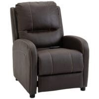 Massagesessel TV-Sessel 6 Punkt Massage braun 70x88x100cm