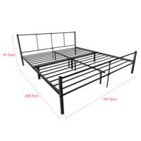 Metallbett Laos 180x200cm