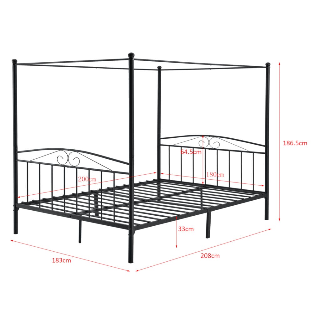 Himmelbett Lahti 180x200 cm