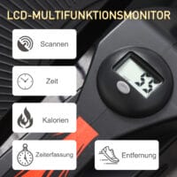 Mini Stepper mit LCD-Monitor Heimtrainer Pedaltrainer