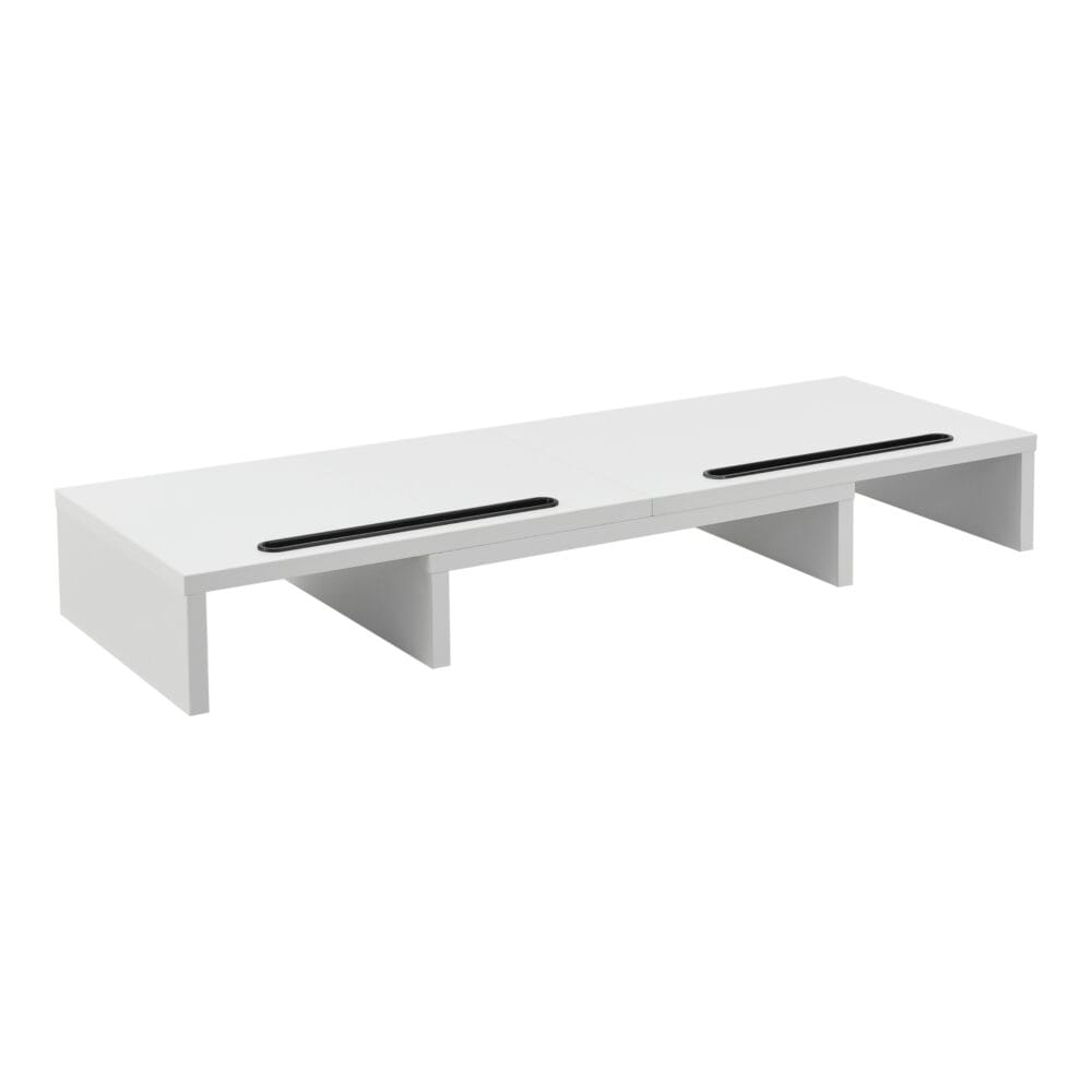 Monitorständer Vilppula 79x27x10.5cm Weiss