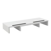 Monitorständer Vilppula 79x27x10.5cm Weiss