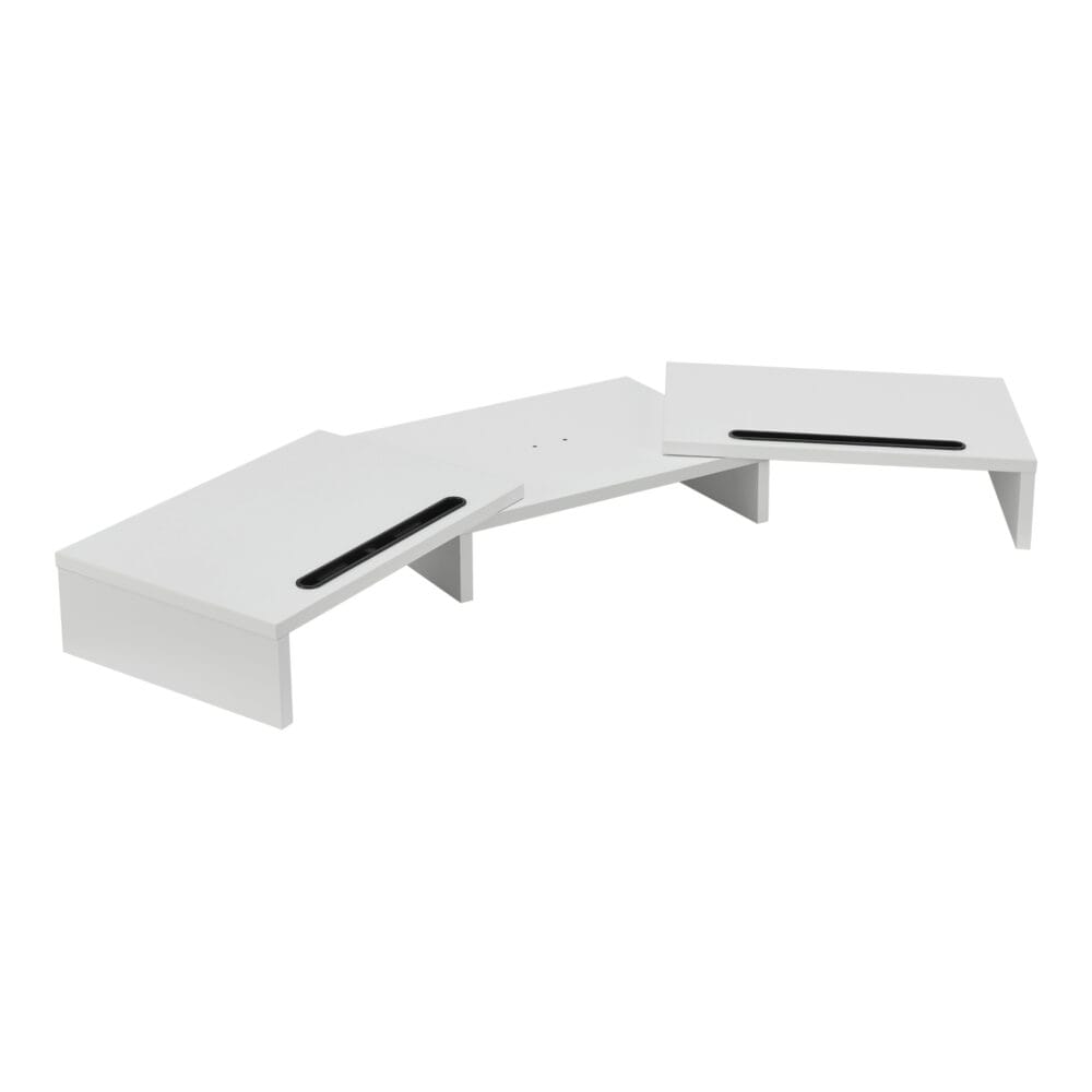 Monitorständer Vilppula 79x27x10.5cm Weiss