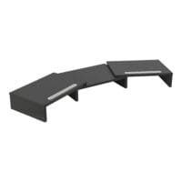 Monitorständer Vilppula 79x27x10.5cm Dunkelgrau