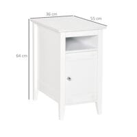 Nachttisch Kommode Landhaus weiss 36x55x64cm