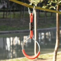 Ninja Slackline Set hängende Hindernisse für Kinder Klettergerüst
