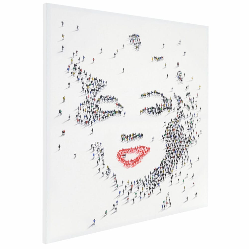 Ölgemälde Marilyn handgemaltes Ölbild ~ 100x100cm