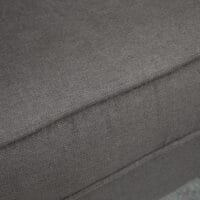 Ohrensessel im Vintage-Design Dunkelgrau