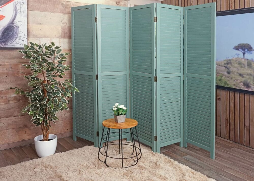 Paravent JAM-C30 Raumteiler Shabby Vintage 170x205cm