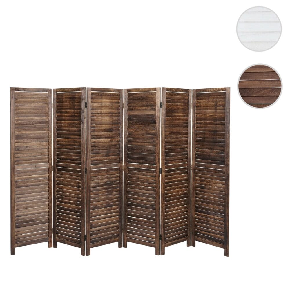 Paravent JAM-C30 Raumteiler Shabby Vintage 170x243cm