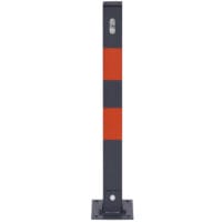 Parkpfosten Parkplatzsperre Klappbar 3 Schlüssel