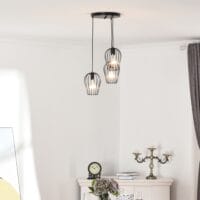 Pendelleuchte Hängeleuchte Hängelampe Metall Ø38 x 145H cm