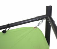 Pergola Phos Garten Pavillon Sonnensegel 4x4m grün