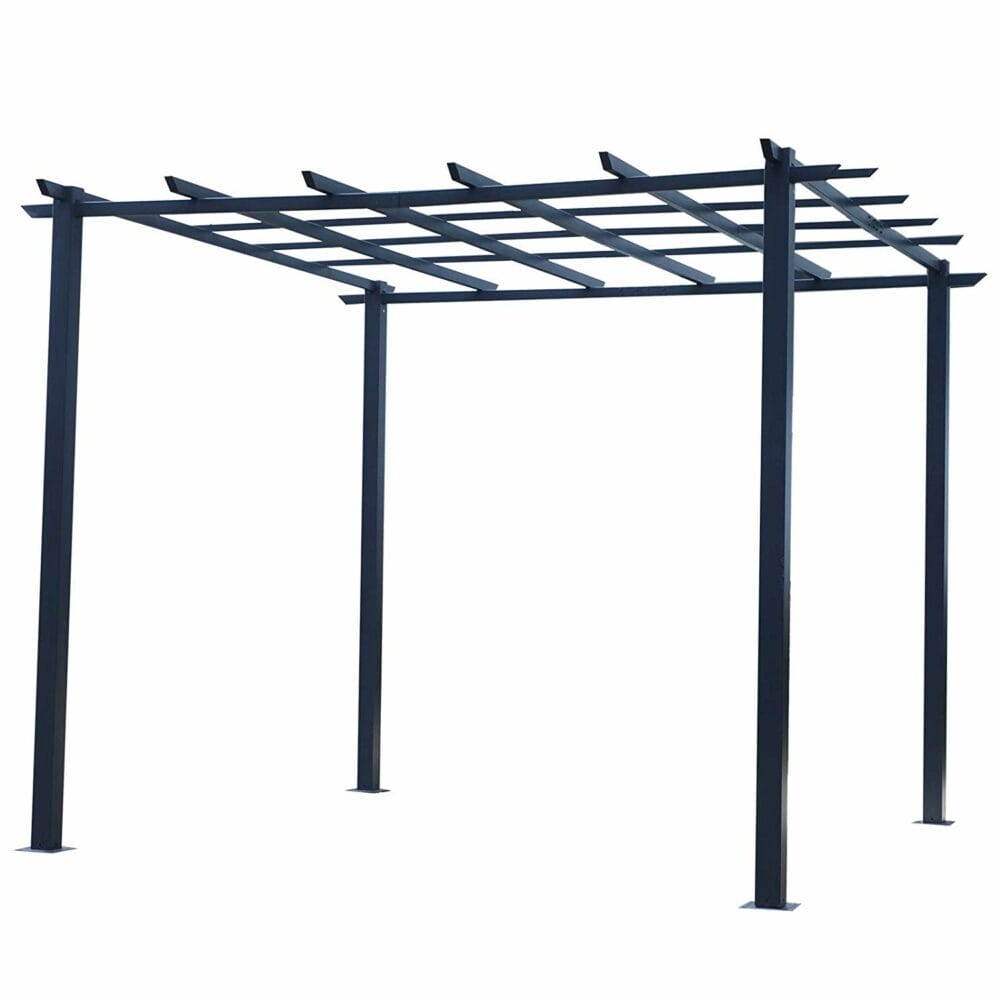 Pergola Rosenbogen Gartenlaube Pavillon 3 x 3 x 2