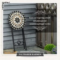 Pflanzenständer Mosaik Ø36x67cm Blumenständer