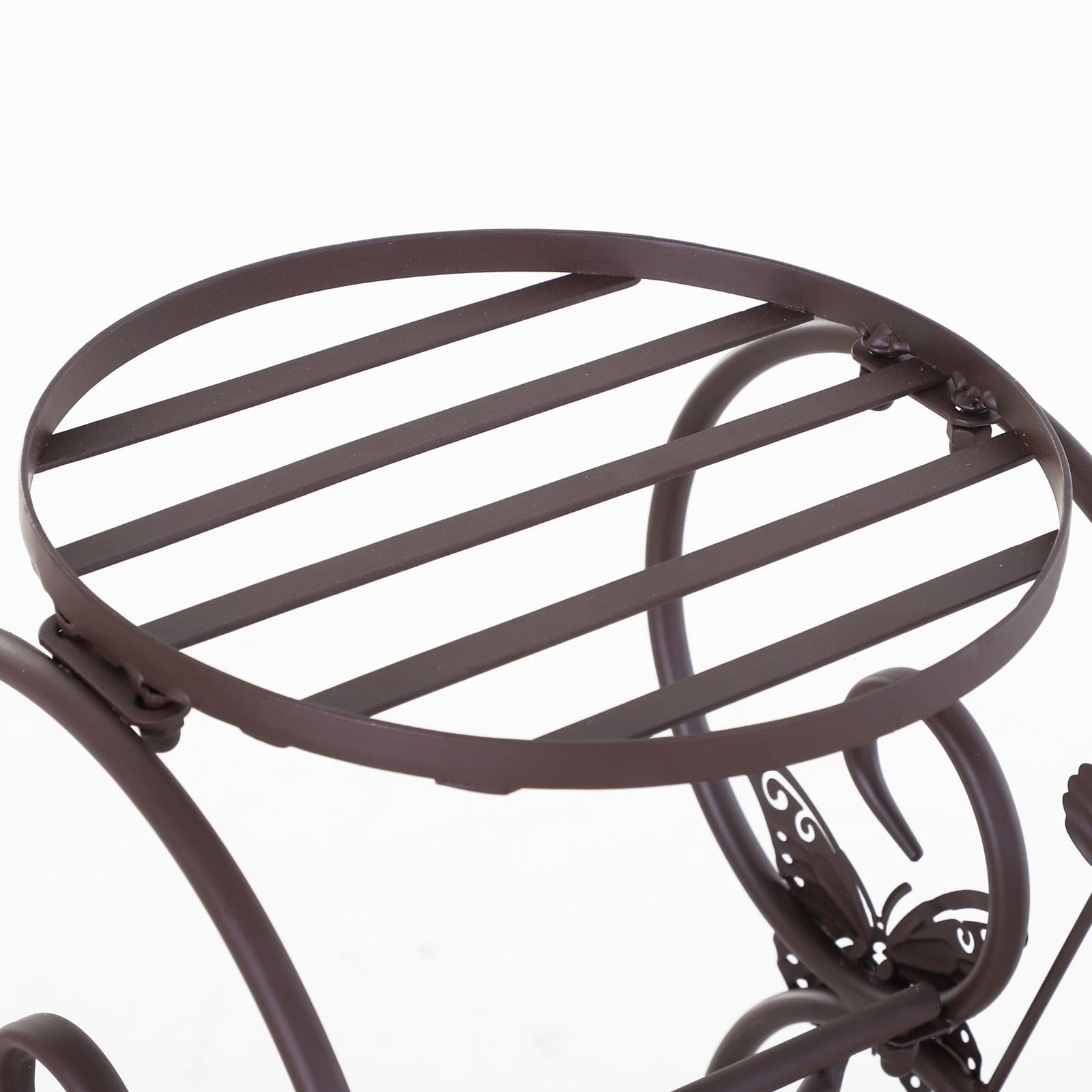 Pflanzentreppe Blumentreppe Pflanzregal  3 Etagen - Metall