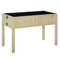 Pflanzkasten Pflanztisch mit 6 Fächer Tanne Massiv 120x60x81cm