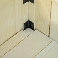Pflanzkasten Pflanztisch mit 6 Fächer Tanne Massiv 120x60x81cm