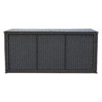 Polyrattan Kissenbox Auflagenbox 118x54x59cm