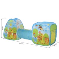 Pop up Kinderspielzelt Tunnel 230cm