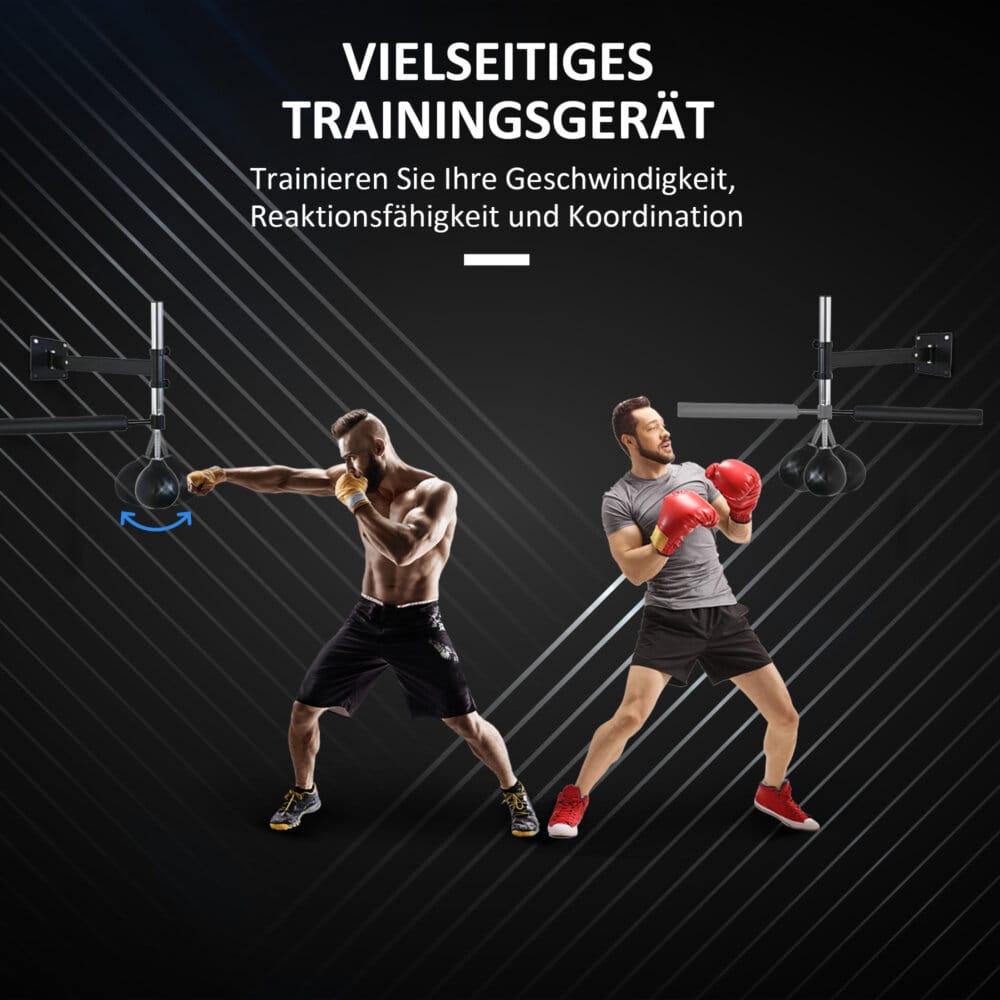 Punchingball Spinning Boxing mit Reflexstange