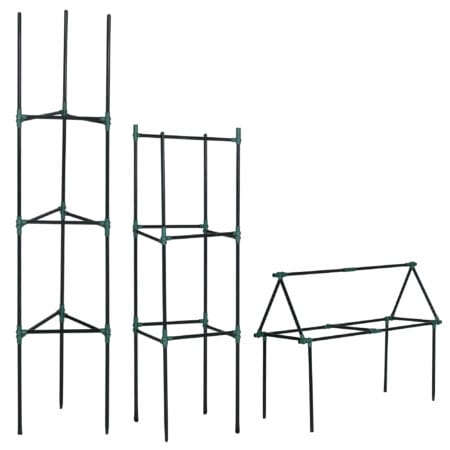 Rankhilfe 3er-Set Pflanzengitter modulares Design