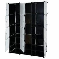 Regalsystem Sydney T306 8 Boxen je 37x37x47cm schwarz