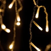 Regen Lichterkette mit 600 LEDs 20 Meter & Fernbedienung