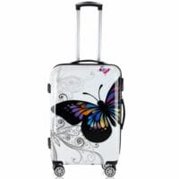 Reisekoffer Butterfly Hartschalenkofferset 4tlg.