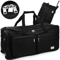 Reisetasche Trolleyfunktion 85L- abschliessbar