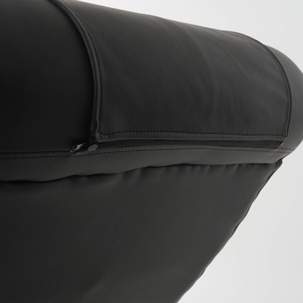 Relaxliege Livorno II Recamiere Chaiselongue ~ schwarz
