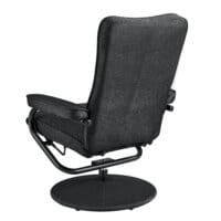 Relaxsessel Lohja 108x79x77 cm verstellbar mit Fusshocker Stoff