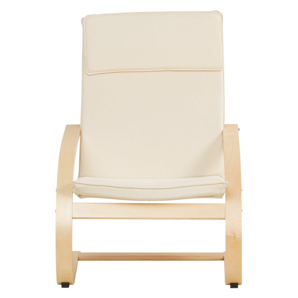 Relaxsessel Schaukelstuhl Beige