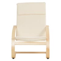 Relaxsessel Schaukelstuhl Beige